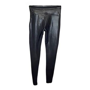 SPANX Faux Leather Leggings M